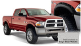 Bushwacker 16-18 Dodge Ram 2500 Fleetside Pocket Style Flares 4pc 76.3/98.3in Bed - Bright Silver