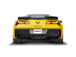 Akrapovic 14-17 Chevrolet Corvette Stingray (C7) Slip-On Line (Titanium) w/ Carbon Tips