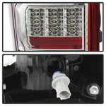 xTune 16-18 Toyota Tacoma Light Bar LED Tail Lights - Chrome (ALT-JH-TTA16-LBLED-C)