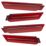 Oracle 10-15 Chevrolet Camaro Concept Sidemarker Set - Clear - Red Rock (G7P)