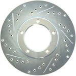 StopTech Select Sport Drilled & Slotted Rotor - Front Left