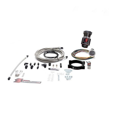 Snow Performance 10-15 Camaro Stg 2 Bst Cooler F/I Water Injection Kit (SS Brded Line/4AN) w/o Tank