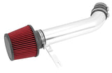 Spectre 92-00 Honda Civic L4-1.6L F/I Air Intake Kit - Polished w/Red Filter
