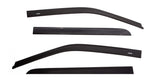 AVS 15-18 Chevy Colorado Crew Cab Ventvisor Low Profile Window Deflectors 4pc - Matte Black