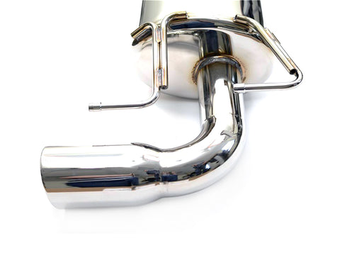 AVO Exhaust 3in Stainless Steel Cat Back Exhaust - 08-10 Subaru WRX 5-Door Hatch