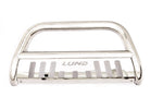 Lund 07-17 Jeep Wrangler Bull Bar w/Light & Wiring - Polished