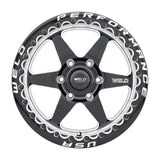 Weld 20x10 Ventura 6 Beadlock 6x139.7 ET38 BS7.00 Gloss BLK MIL DIA 106.1