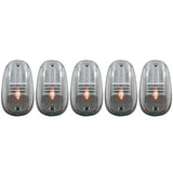 ANZO 2003-2015 Dodge Ram 3500 LED Cab Roof Light Kit Clear 5pc