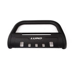 Lund 07-17 Jeep Wrangler Bull Bar w/Light & Wiring - Black