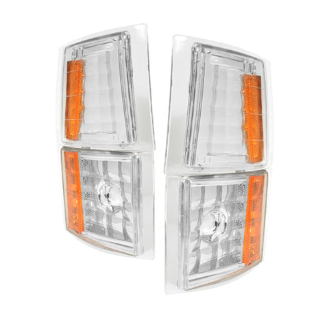 Xtune Chevy C/K Pickup 94-98 4pcs Amber Corner Lights Euro CCL-CCK88-E-AM