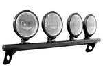N-Fab Light Bar 06-13 Chevy Tahoe/Suburban/Avalanche - Gloss Black - Light Tabs