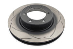 DBA 01-04 Outback 2.5L/3.0 H6 Rear Slotted Street Series Rotor