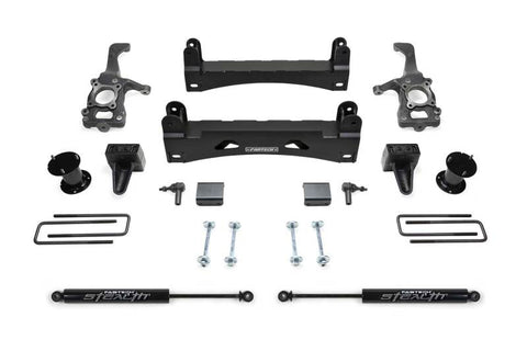 Fabtech 15-18 Ford F150 2WD 6in Basic System w/Stealth Shocks