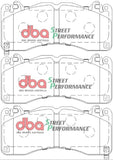 DBA 15-18 Ford Mustang GT w/ Performance Package SP500 Front Brake Pads