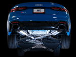 AWE Tuning Audi B9.5 RS 5 Coupe Non-Resonated Touring Edition Exhaust - RS-Style Diamond Black Tips