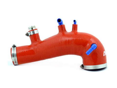 AVO Induction Red Silicone Turbo Inlet - 2008+ Subaru STI