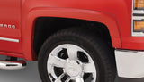 Bushwacker 15-18 Chevy Silverado 2500 HD Fleetside OE Style Flares - 4 pc - Silver Ice