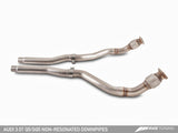 AWE Tuning Audi 8R Q5 3.2L Non-Resonated Exhaust System (Downpipe-Back) - Diamond Black Tips
