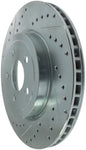 StopTech Select Sport 10-14 Dodge Challenger Drilled and Slotted Front Right Brake Rotor