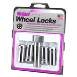 McGard Wheel Lock Nut Set - 4pk. (Tuner / Cone Seat) M14X1.5 / 1in. Hex / 1.935in. Length - Chrome