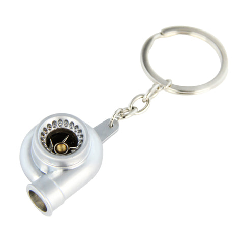 Xtune Key Chain Spinning Turbo Bearing Silver ACC-KEYC01-SL