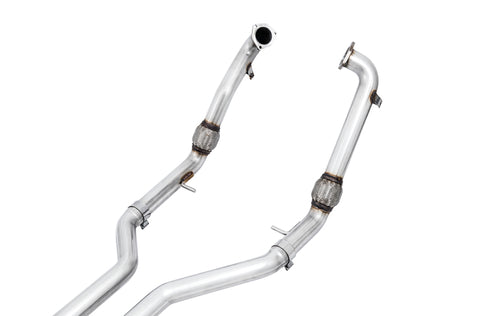 AWE Tuning Audi B9 S5 Sportback Touring Edition Exhaust - Non-Resonated (Silver 102mm Tips)