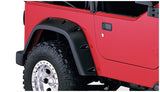 Bushwacker 97-06 Jeep TJ Pocket Style Flares 2pc - Black