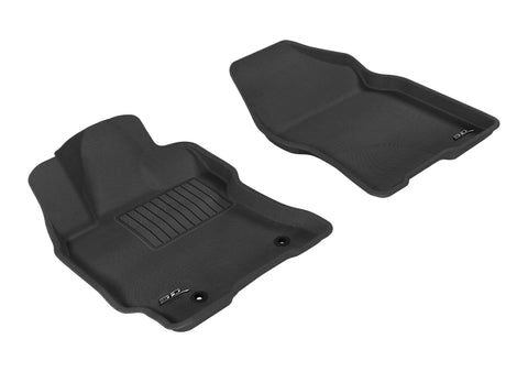 3D MAXpider 2004-2009 Toyota Prius Kagu 1st Row Floormat - Gray