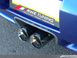 AWE Tuning Optional Porsche 987 Cayman/S Boxster/S Muffler Tip Set - Polished Silver