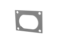 QTP Bolt-On QTEC Low Profile 4 Bolt Gasket