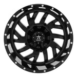 RBP 65R Glock 22x12 5x127 BP / 4.75 BS -44mm Offset 78mm CB (Hub Centric) Gloss Black Wheel