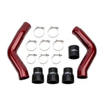 Wehrli 13-18 Cummins 6.7L 3.5 in. Intercooler Pipes Kit  - WCFab Red