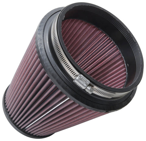 K&N Universal Reverse Conical Filter 6in Flange ID x 7-1/2in Base OD x 5in Top OD x 7-1/2in Height