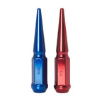 Wheel Mate Spiked Lug Nuts Set of 24 - Red 14x1.50