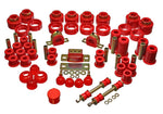 Energy Suspension 88-98 Chevy/GMC 2WD 1/2, 3/4, 1 Ton PickUp Red Hyper-flex Master Bushing Set