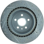 StopTech Select Sport Drilled & Slotted Rotor - Front Left