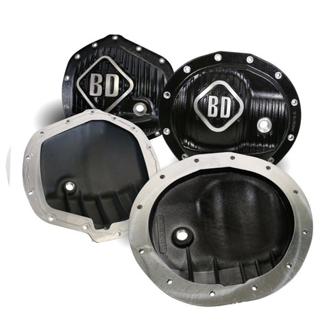 BD Diesel Differential Cover Pack Front & Rear - 14-18 Ram 2500/3500 w/o Rear Coil Springs
