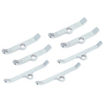 Spectre BB Chevy Valve Cover Spreader Bar Kit - Chrome (Pack of 7)