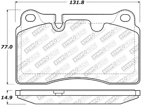 StopTech Street Brake Pads