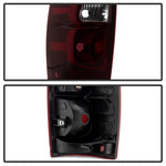 Xtune Chevy Avalanche 07-13 OE Style Tail Lights Red Smoked ALT-JH-CAVA07-OE-RSM