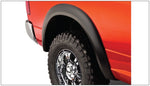 Bushwacker 10-18 Ram 1500 Fleetside Extend-A-Fender Style Flares 4pc 67.4/76.3/96.3in Bed - Black