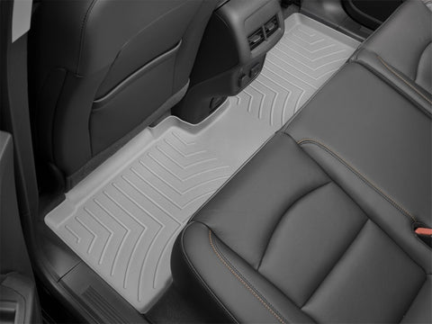 WeatherTech 2017+ GMC Acadia/Acadia Denali (2nd Row Bench Seats ONLY) Rear FloorLiner - Grey