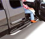 Go Rhino 09-14 Ford F-150 4000 Series SideSteps - Cab Length - Chrome