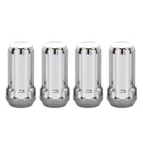 McGard SplineDrive Lug Nut (Cone Seat) M14X1.5 / 1.935in. Length (4-Pack) - Chrome (Req. Tool)