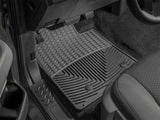 WeatherTech 09+ Ford F150 (Fits Vehicles w/2 Retention Posts) Front and Rear Rubber Mats - Black