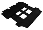 3D MAXpider 2011-2017 Honda Odyssey EX Kagu 2nd Row Floormats - Black