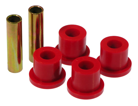 Prothane 88-98 GM 2/4wd Rear Frame Shackle Bushings - Red