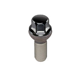 McGard Hex Lug Bolt (Radius Seat) M14X1.5 / 17mm Hex / 35.4mm Shank Length (Box of 50) - Black