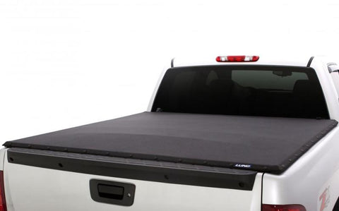 Lund 07-17 Chevy Silverado 1500 (8ft. Bed) Genesis Elite Snap Tonneau Cover - Black