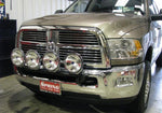 N-Fab Light Bar 04-09 Dodge Ram 2500/3500 - Gloss Black - Light Tabs